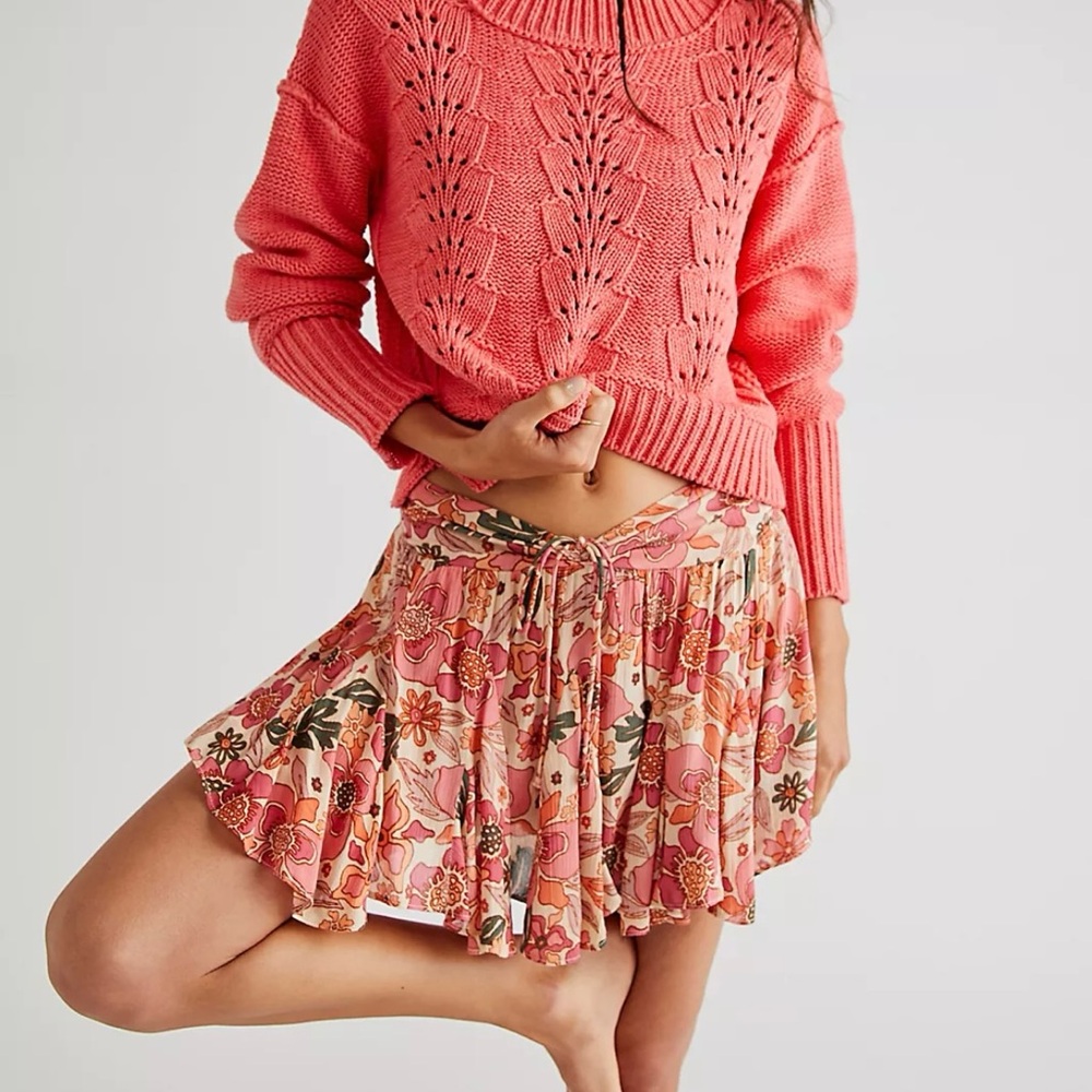 Free People Bell Song Crew Neck Sweater so comfy! New!